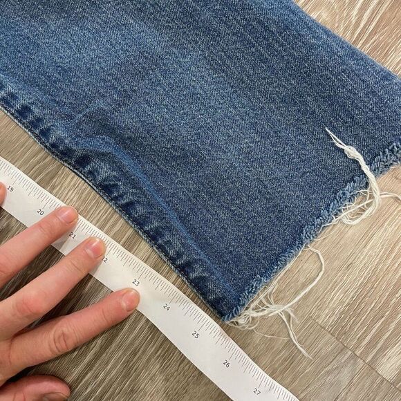 Banana Republic GIRLFRIEND JEAN Raw Hem Mid Rise 29 - Picture 7 of 8